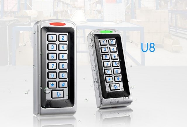 Standalone Waterproof RFlD Access Control Reader with Keypad