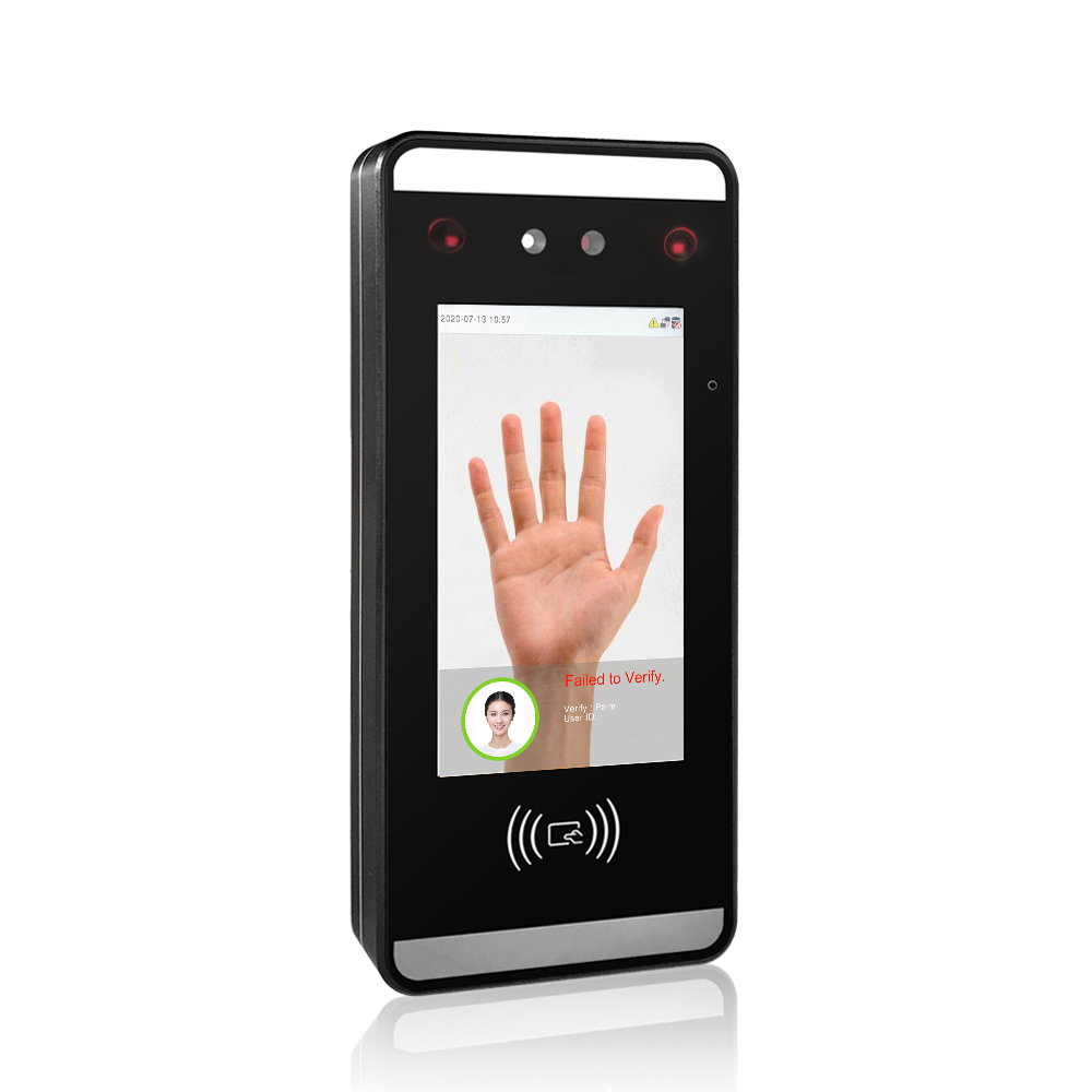 Door Entrty Access Control Palm Detector Terminal with Camera 