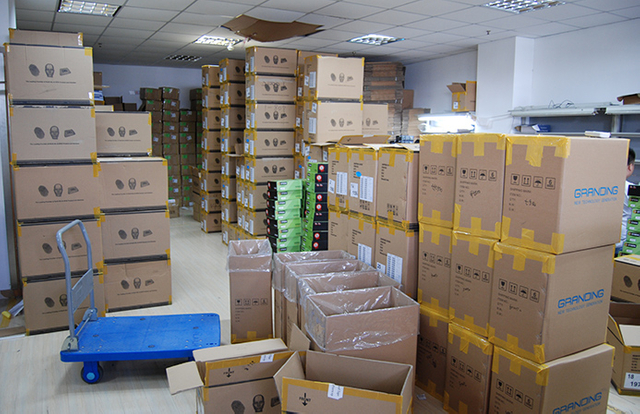 Storage warehouse for parking management system
